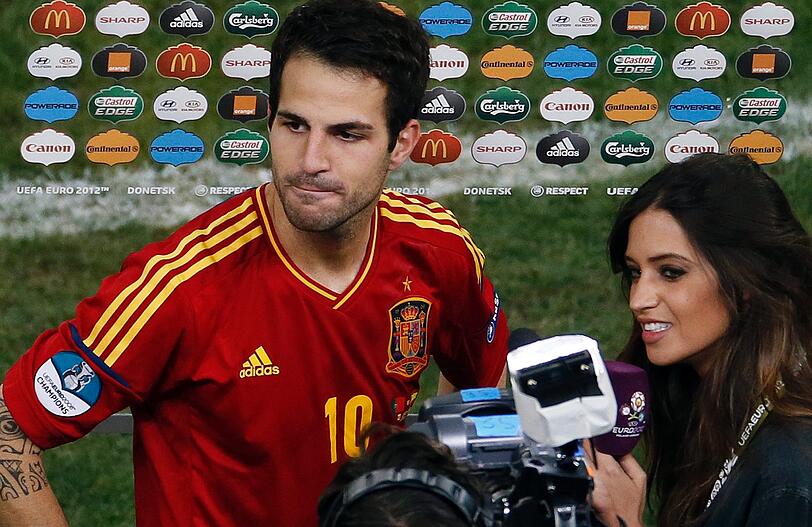 Sexy Sara: Die schöne TV-Moderatorin Sara Carbonero ist mit Spaniens Keeper Iker Casillas zusammen.