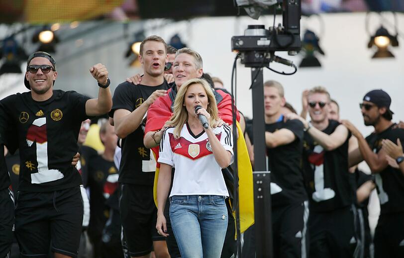 Die Weltmeister feiern am Brandenburger Tor. Die Bilder von der Fanmeile.
