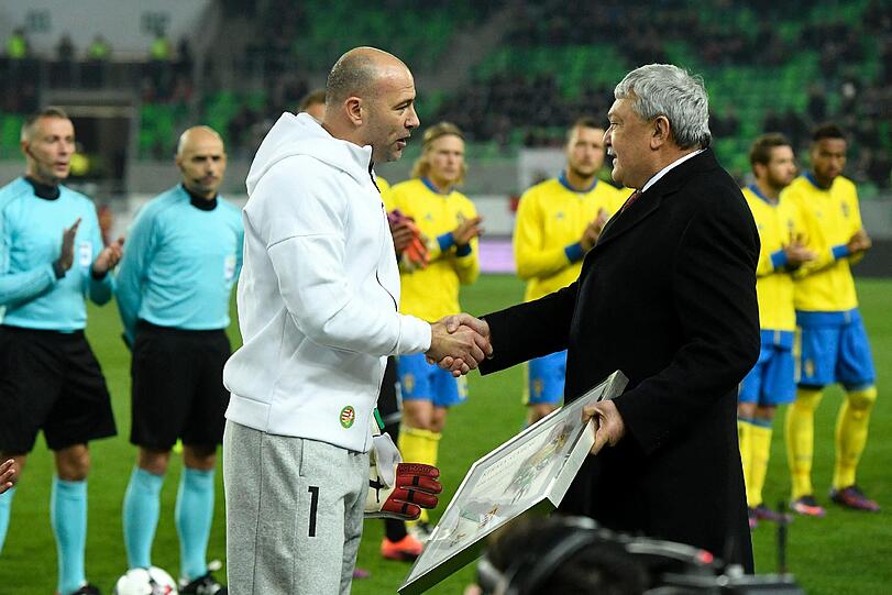 Der Körper von Gabor Kiraly (40) möchte es ruhiger angehen lassen. Gegen Schweden stand der Ungar das letzte Mal als Nationaltorwart zwischen den Pfosten.