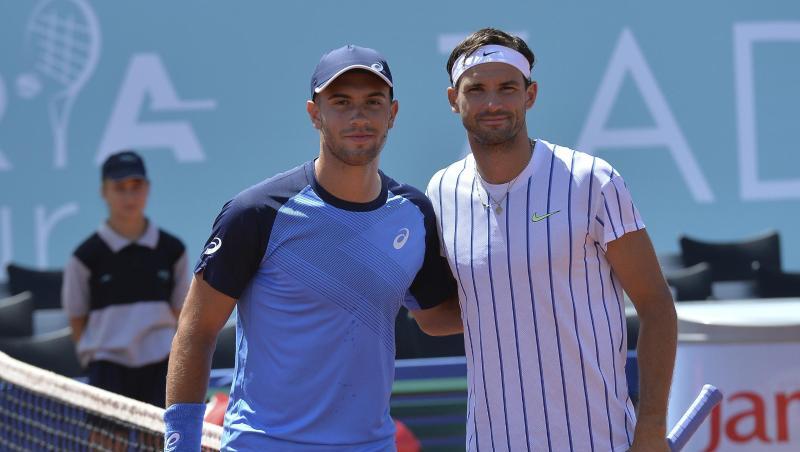 Borna Coric (l) und Grigor Dimitrow haben sich beide mit dem Coronavirus infiziert. Borna Coric (l) und Grigor Dimitrow haben sich beide mit dem Coronavirus infiziert.