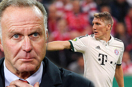 Bayerns Vorstandschef Karl-Heinz Rummenigge fordert weiterhin größten Respekt für die Leistungen von Bastian Schweinsteiger.