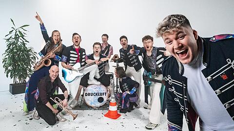 Die Bonner Band Druckluft hat nach "Karnevalsmaus" schon den n&auml;chsten Hit in der Schublade.