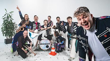 Die Bonner Band Druckluft hat nach "Karnevalsmaus" schon den n&auml;chsten Hit in der Schublade.