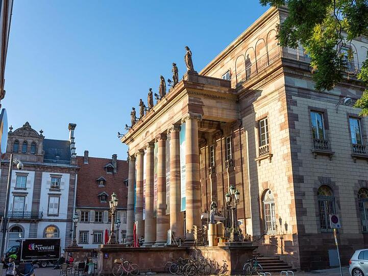 Die Opera national du Rhin im Elsass.