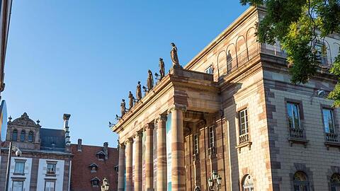 Die Opera national du Rhin im Elsass.