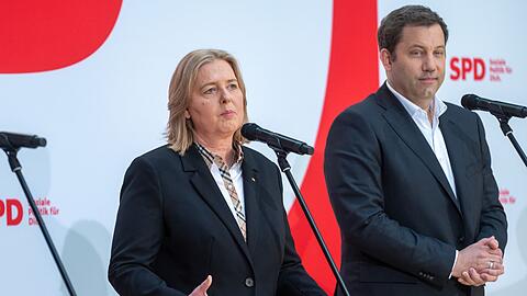 Bärbel Bas und Lars Klingbeil wollen gemeinsam die SPD führen.