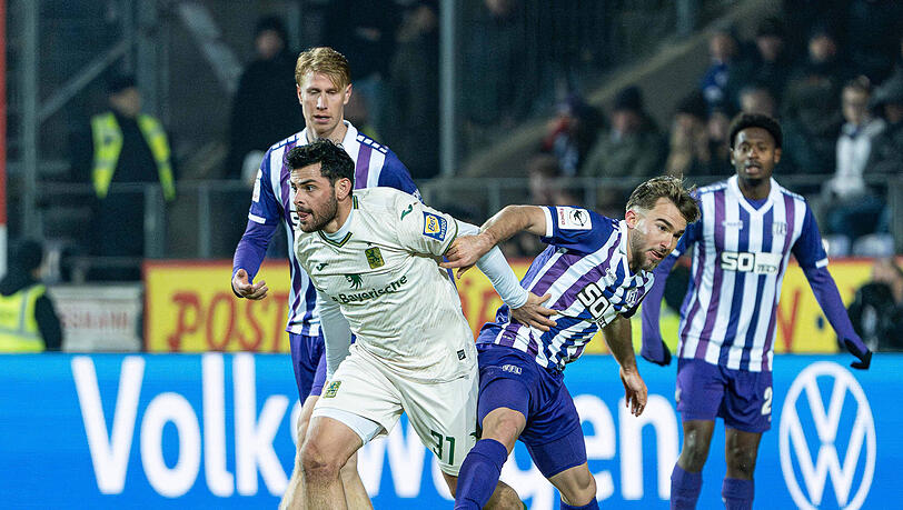 Kevin Volland traf f&uuml;r den TSV 1860 in Osnabr&uuml;ck.