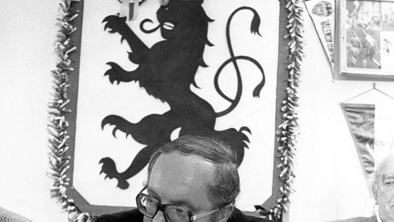 Der ehemalige Löwen-Präsident Erich Riedl.