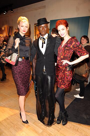 Franziska Knuppe, Papis Loveday und Annika Scheibe (v.l.)