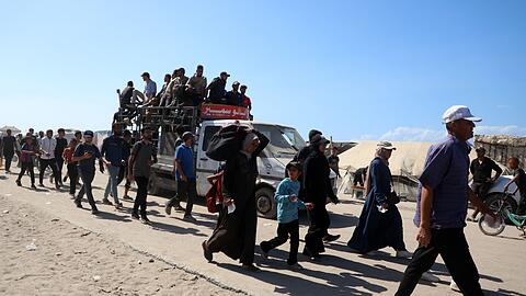 Rund 200.000 Palästinenser soll seit Beginn der Waffenruhe in Gazas Norden zurückgekehrt sein.