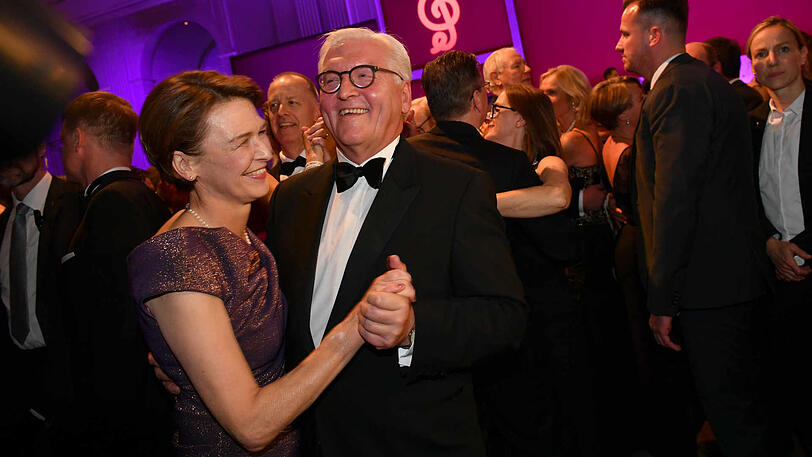 Bundespräsident Frank-Walter Steinmeier und seine Frau Elke Büdenbender.