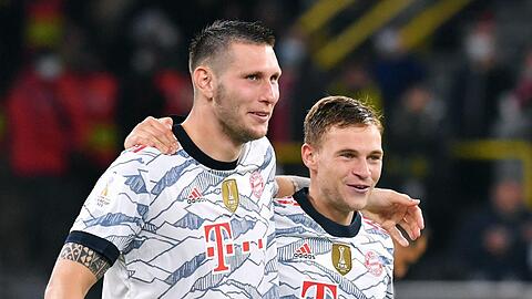 Zwei wichtige Defensivsäulen des FC Bayern: Niklas Süle (l.) und Joshua Kimmich.