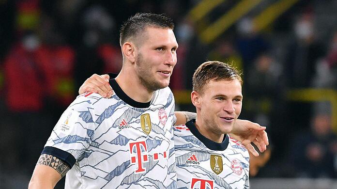 Zwei wichtige Defensivsäulen des FC Bayern: Niklas Süle (l.) und Joshua Kimmich.
