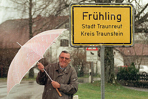 Von wegen: auch in den kommenden Tagen gibt es von Frühling keine Spur