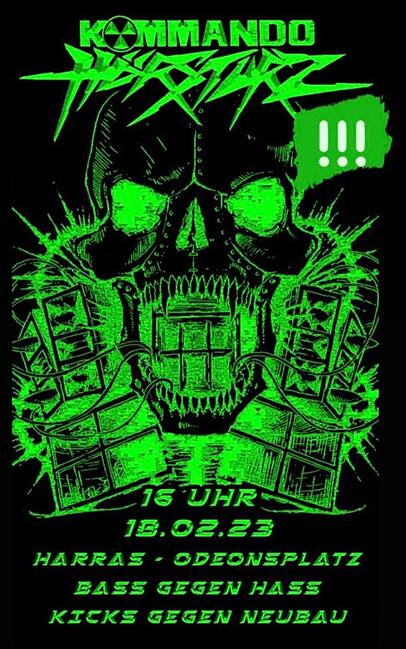 Kommando Hörsturz: Krachparade am 18.2.2023 Kommando Hörsturz: Krachparade am 18.2.2023