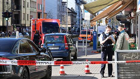 Der Einsatzort ist abgesperrt.