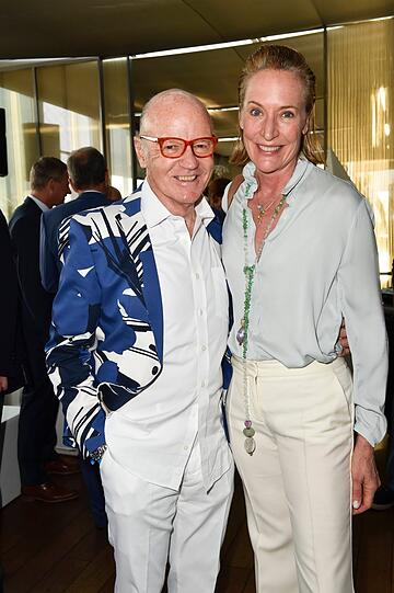 Detlev von Wangenheim und Frau Leslie