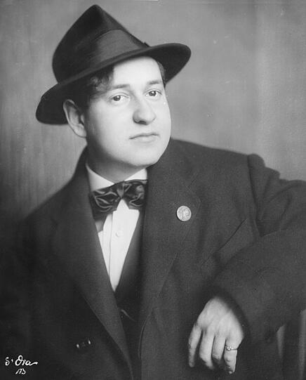 Erich Wolfgang Korngold, um 1916.