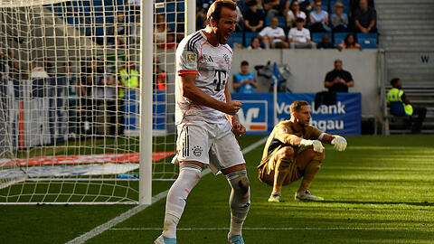 Schon mit 98 Bayern-Toren: Stürmer Harry Kane.