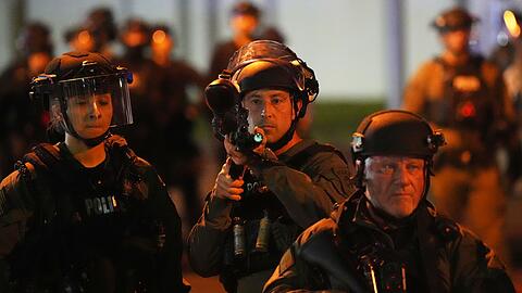 Die Vorgangsweise der US-Einwanderungsbeh&ouml;rde ICE hat in der Vergangenheit wiederholt zu Kritik gef&uuml;hrt. (Archivbild)