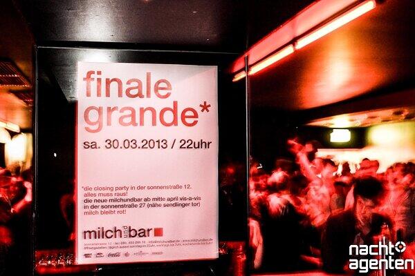 "Der letzte milchbar freitag" war angesagt. Da wurde nochmal so richtig abgefeiert, bevor die Milchbar dann umzieht. Alle Bilder von dieser Party auf www.nachtagenten.de