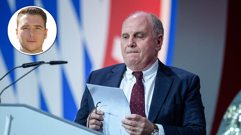 Selbstkritik? Auch am Freitagabend kaum zu vernehmen bei Bayern-Präsident Uli Hoeneß.