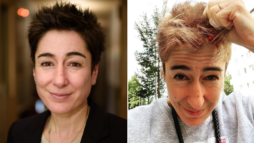 Aus dunkel werde hell: Moderatorin Dunja Hayali überrascht mit erblondetem Haupt.