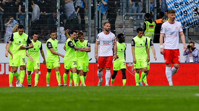 Der TSV 1860 trennt sich von Rot-Weiss Essen mit 2:2.