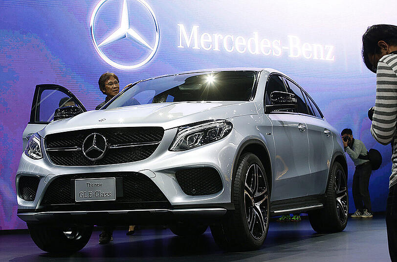 Das GLE-Coupé auf der Bangkok Motor Show.