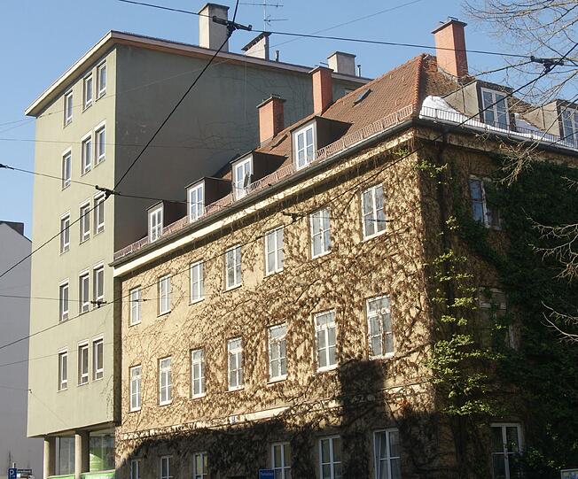 Hier soll das Bellevue di Monaco entstehen.