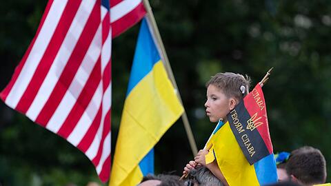 Die USA wollen die Ukraine weiter im Kampf gegen die russischen Besatzer unterstützen.