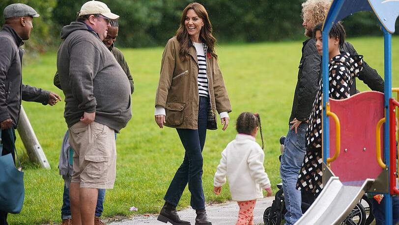Kinder bringen Prinzessin Kate immer zum Strahlen.