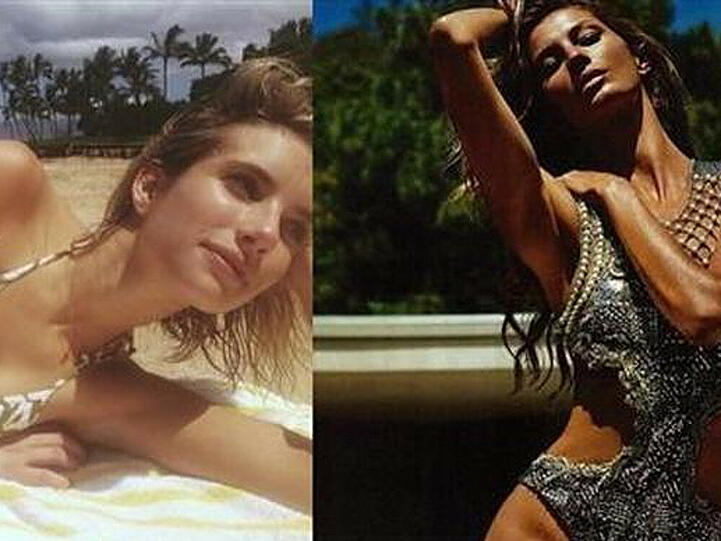 Zwei Frauen, ein Traumbody: Emma Roberts und Gisele Bündchen