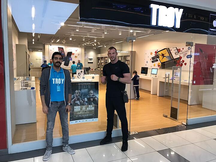 Mario Daser bereitet sich in der Türkei auf seinen Boxkampf am 19. Mai vor.