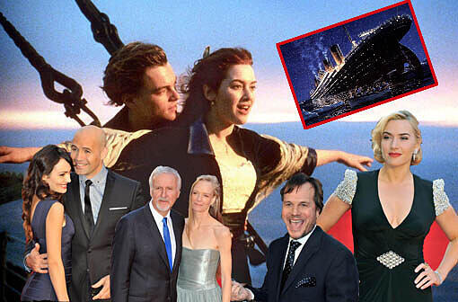 Großes Spektakel in der Londoner Royal Albert Hall: "Titanic 3D" feiert Premiere und alle Stars sind mit dabei - bis auf einen. Die Bilder vom roten Teppich.