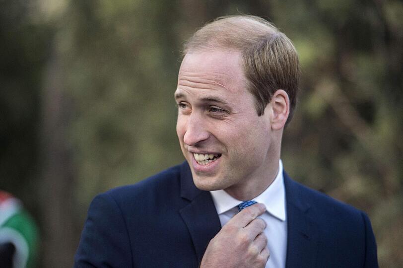Prinz William bei seinem Besuch in China