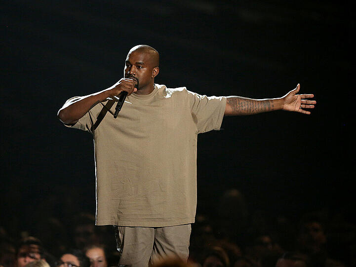 Der geborene Entertainer: Kanye West bei den MTV Video Music Awards