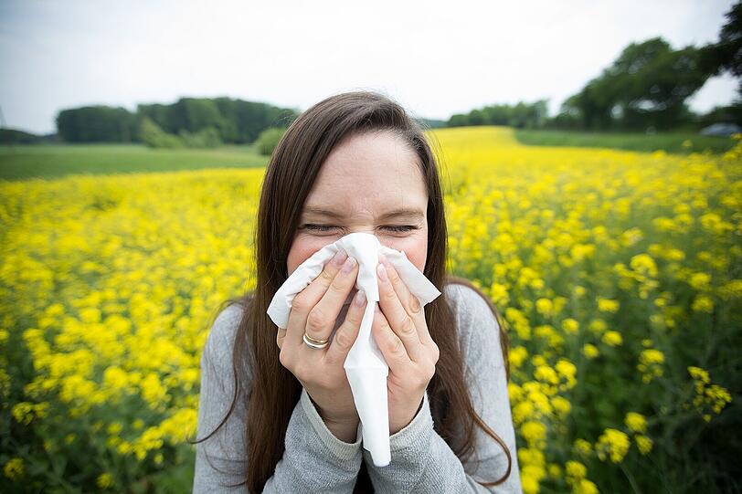 Für Allergiker sind Pollen oft qualvoll. (Symbolbild)