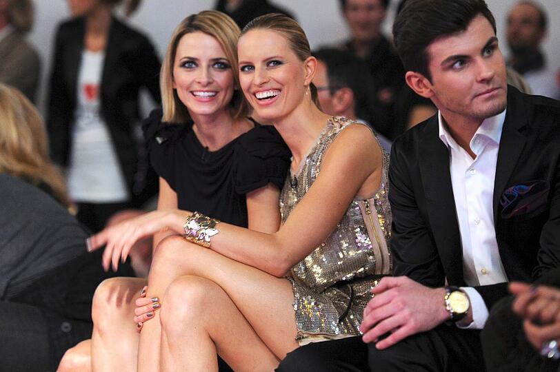 Die Moderation des Abends übernahmen Eva Padberg und Karolina Kurkova...