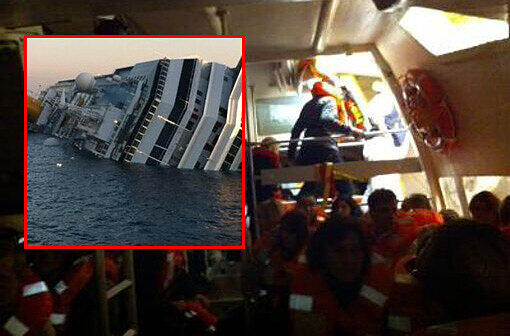 Auch viele Deutsche waren an Bord des havarierten Luxus-Liners. Sie fühlten sich "wie auf der Titanic".