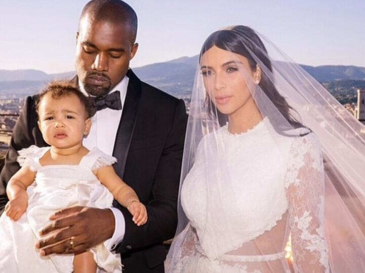 Kanye West und Tochter North sehen nicht sehr begeistert aus