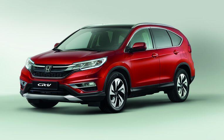 Der Honda CR-V wird fürs nächste Frühjahr kräftig aufgefrischt.