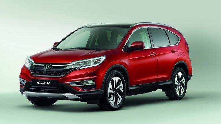 Der Honda CR-V wird fürs nächste Frühjahr kräftig aufgefrischt. Der Honda CR-V wird fürs nächste Frühjahr kräftig aufgefrischt.