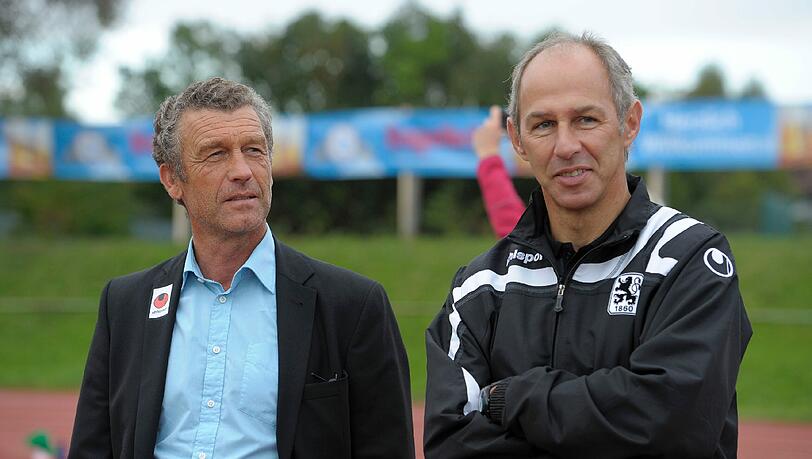 Trainer Reiner Maurer und Sportdirektor Florian Hinterberger. Trainer Reiner Maurer und Sportdirektor Florian Hinterberger.