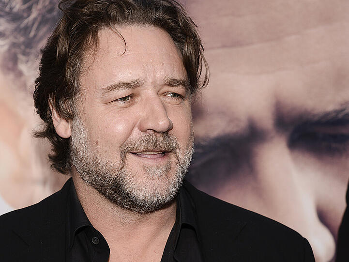 Russell Crowe bei der Premiere seines Films "Das Versprechen eines Lebens"