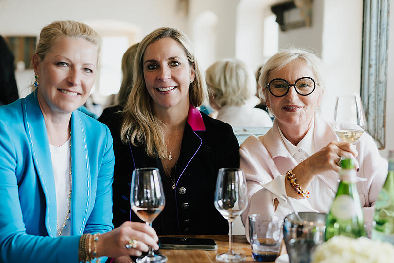 Sandra Vornweg, Tanja Frühauf und Hanne Santen