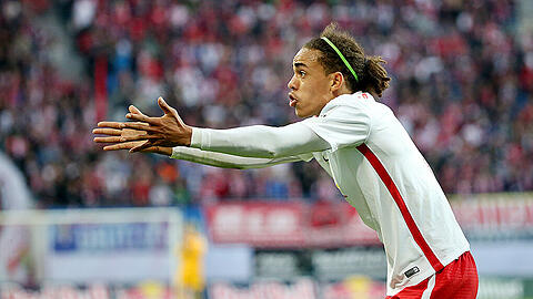 Yussuf Poulsen steht seit 2013 bei RB Leipzig unter Vertrag und spielt für die dänische Nationalmannschaft.