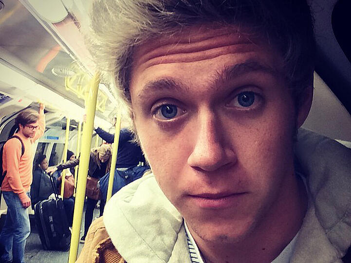 Auch Niall Horan nutzt die öffentlichen Verkehrsmittel