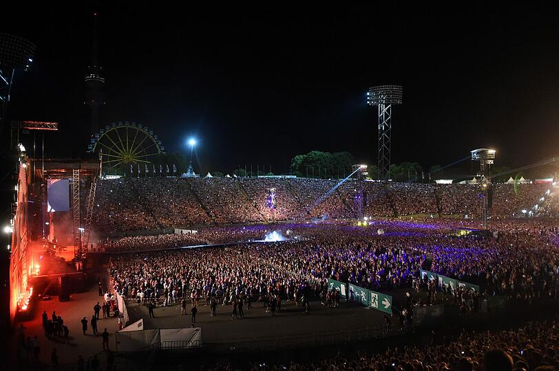 Weitere Bilder vom Gablier-Konzert im Olympiastadion.