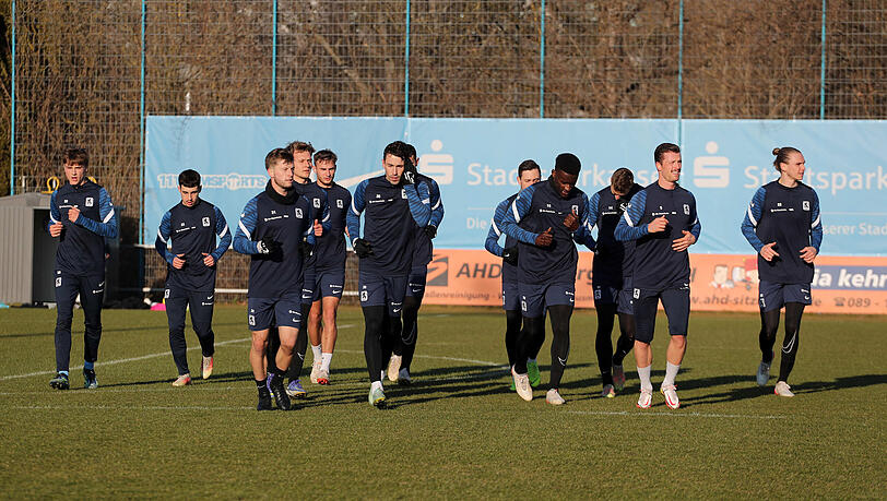 Am Mittwoch trainierte ein Teil der Mannschaft des TSV 1860 wieder.